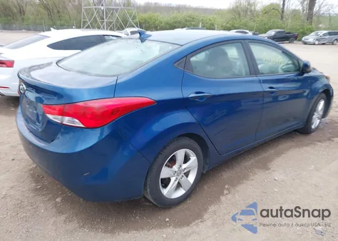 2013 Hyundai Elantra Gls z USA, uszkodzony, nr VIN KMHDH4AE1DU012759